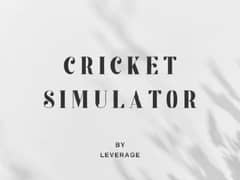 Cricket Simulator by Leverage 0