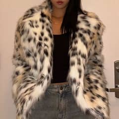 Snow leopard jacket (Extreme soft fur)