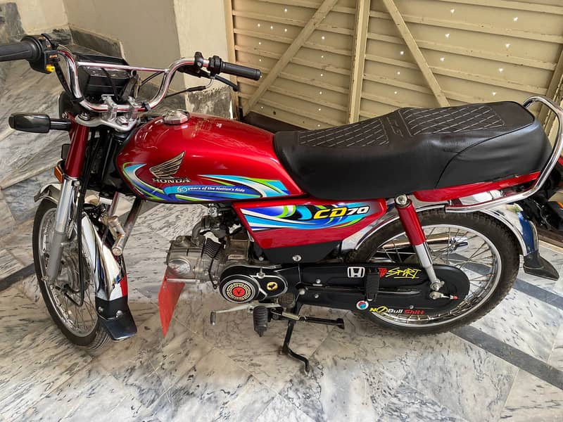 Honda CD 70 2024 New Condition 10/10 1