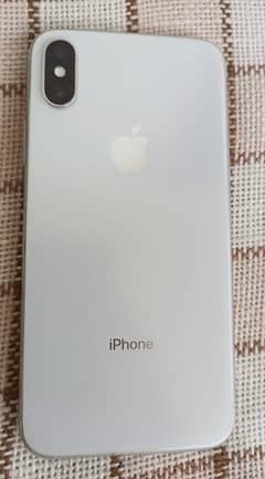 iphone x (pta approved) (256gb) (10/10) (LLA model) (white colur)