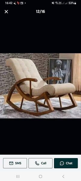 Rocking chair, Comfort chair, jhola chair 16