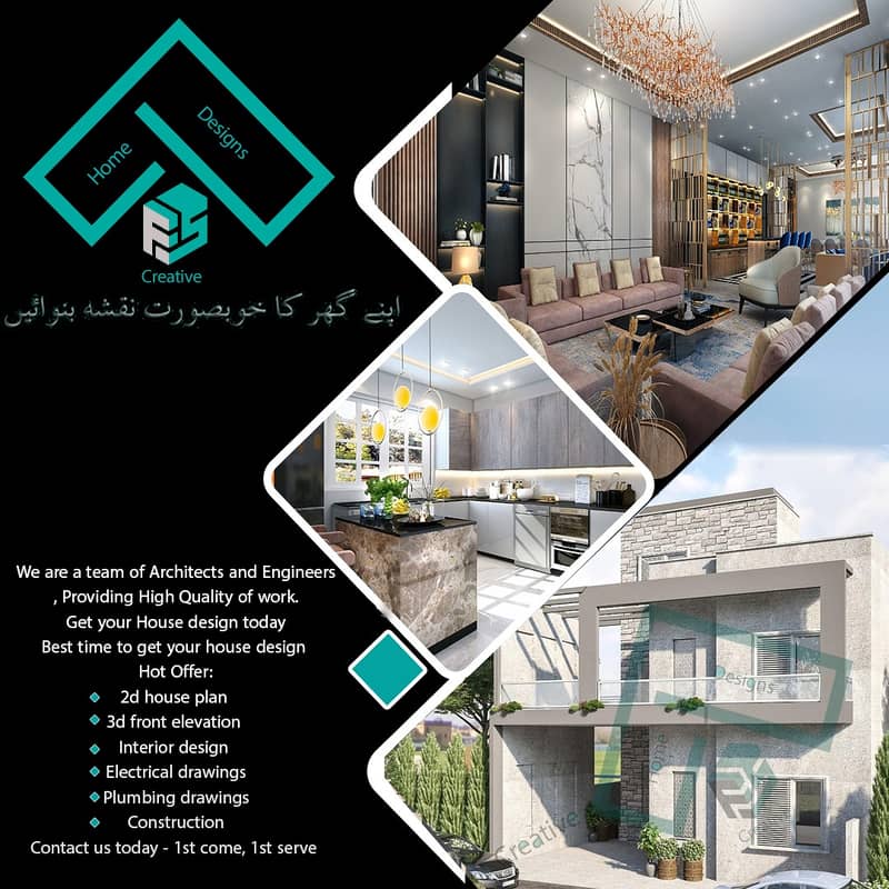 Deal All kind 2D, 3D Interior & Exterior design. 10