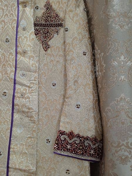 groom sherwani and khussa set 3