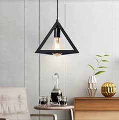 Triangle / Square Cube Shaped Hanging Light , Ceiling 0