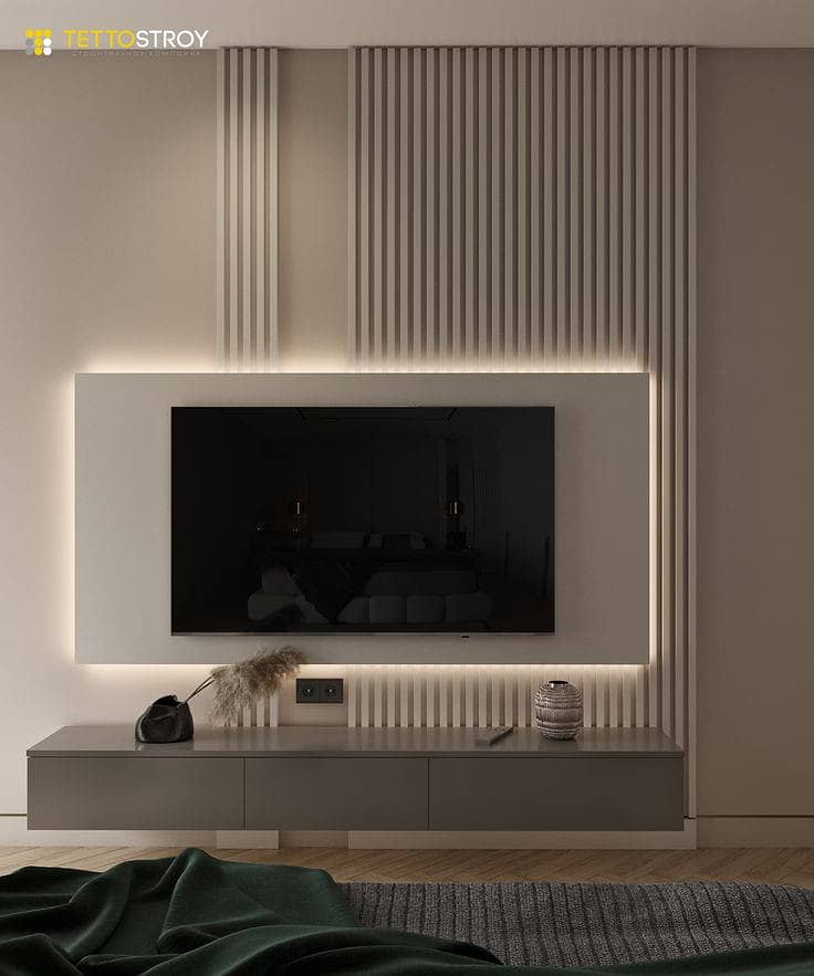 media wall | media unit | Led Rack | Tv Console 11