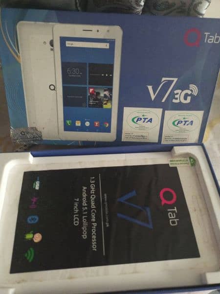 QTab v7 with original box 0