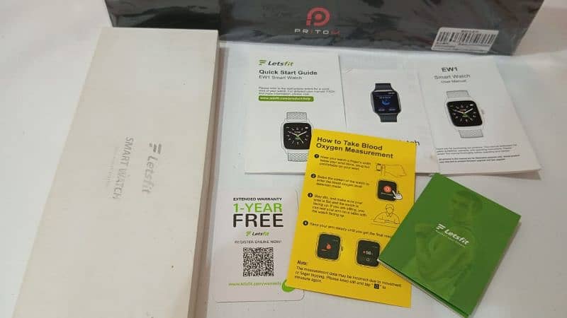 Letsfit EW1 model, original smart Watch 4