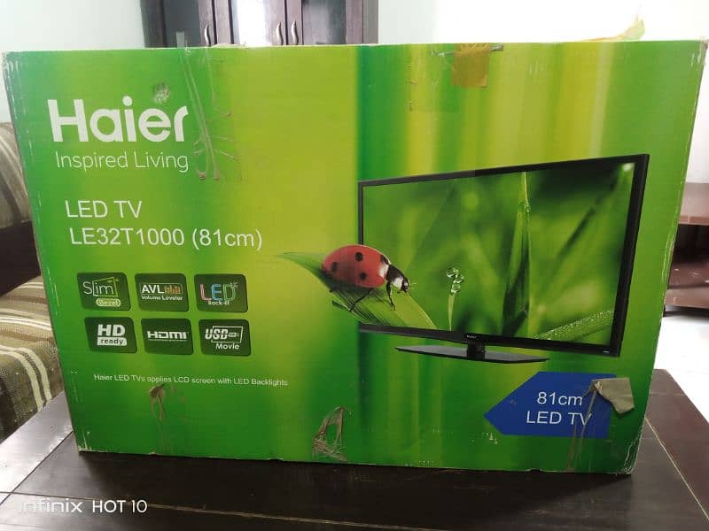 Haier LED 32 Inch with X96 Mini Android Box 2