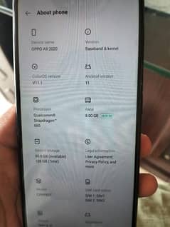 oppo A9 2020  8+5/128 original phone no repair