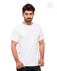 men's cotton plain T-shirt, pack of 2 0