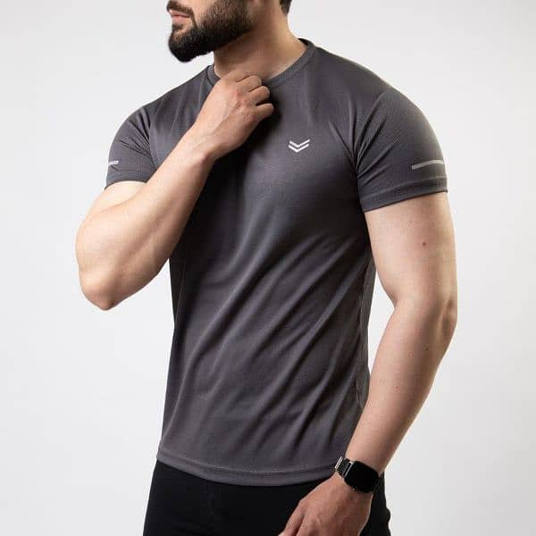 Mens Dri Fit Plain T- Shirt 1