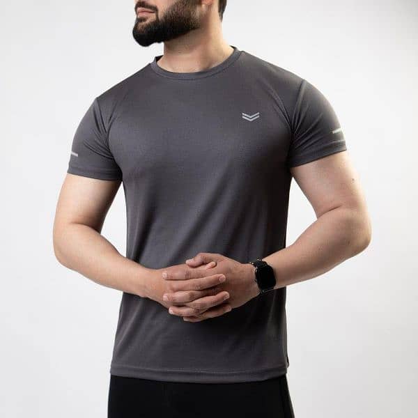 Mens Dri Fit Plain T- Shirt 2