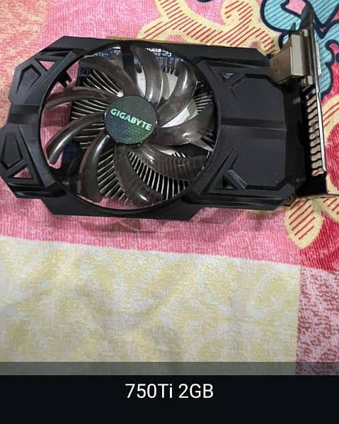 Graphic card GIGABYTE 750Ti 2GB 1