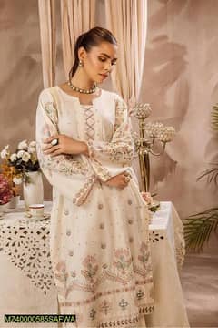 2 PCs embroidered Lawn Pret Suit 0