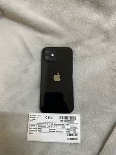 iPhone 12 Black 64GB non PTA (full sim working time)