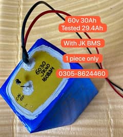 60v 30Ah jolta Electric bike Lithium ion battery