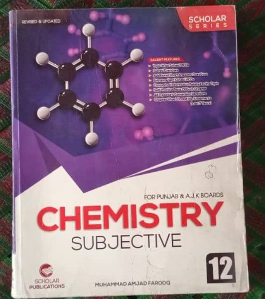 Scholar Chemistry Key book Class 12 0