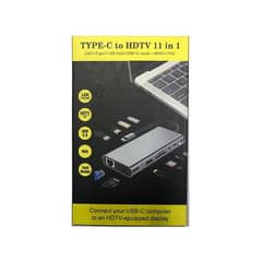 Type C to HDTV 11 in 1 Docking Hub 0