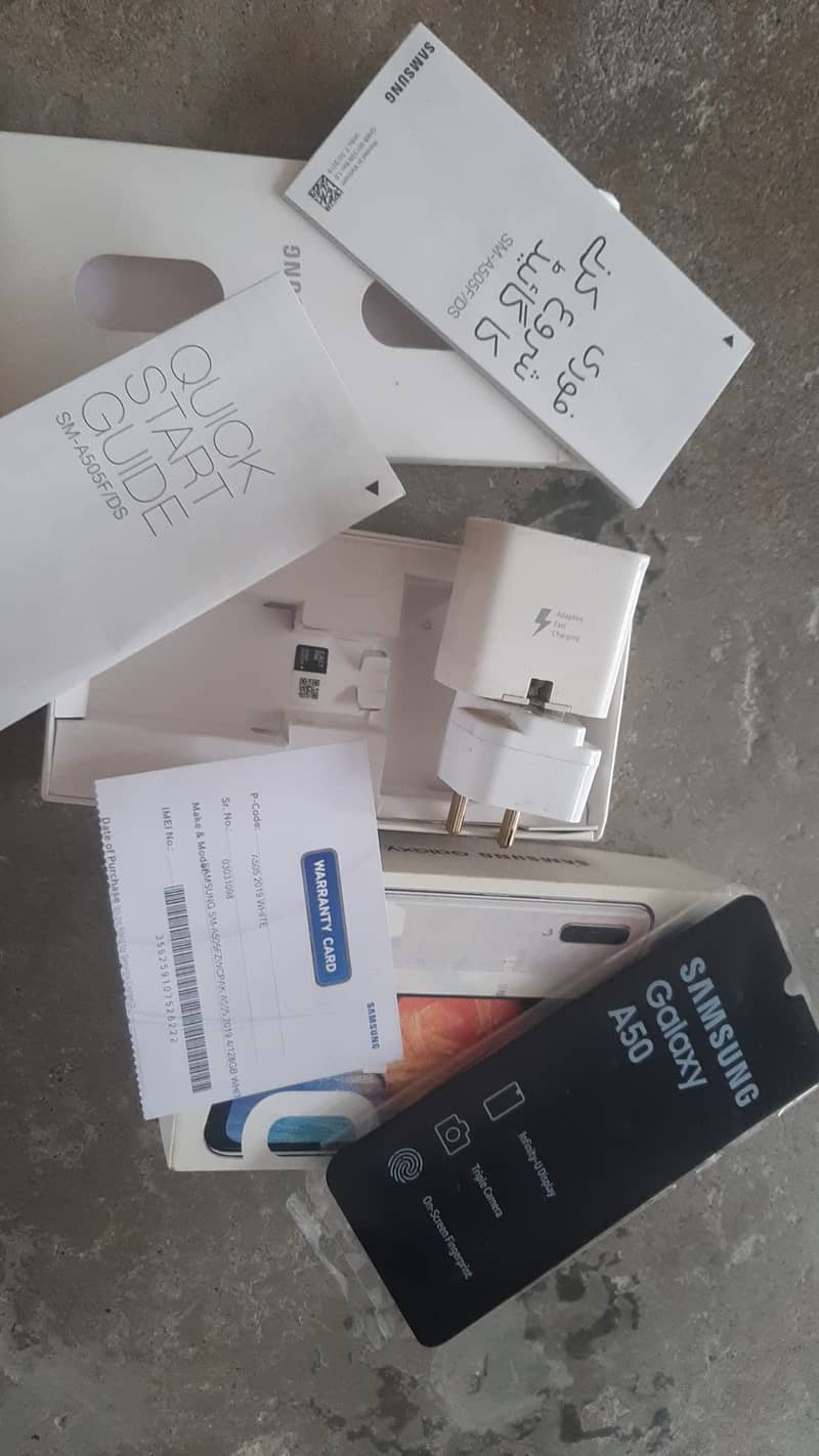 Samsung Galaxy A50 Complete Box Lush Condition. 3