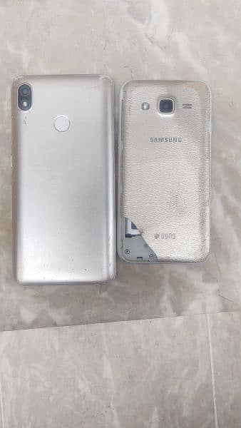 Samsung j2 and Tecno pop3 all ok mobile 1