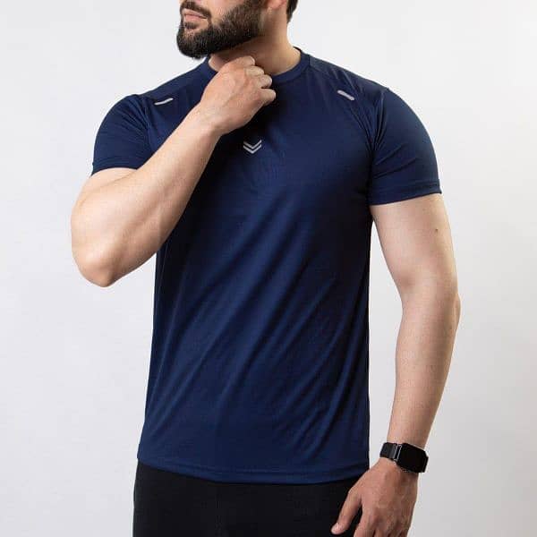 Man's Dri Fit  Plain T-shirt 2