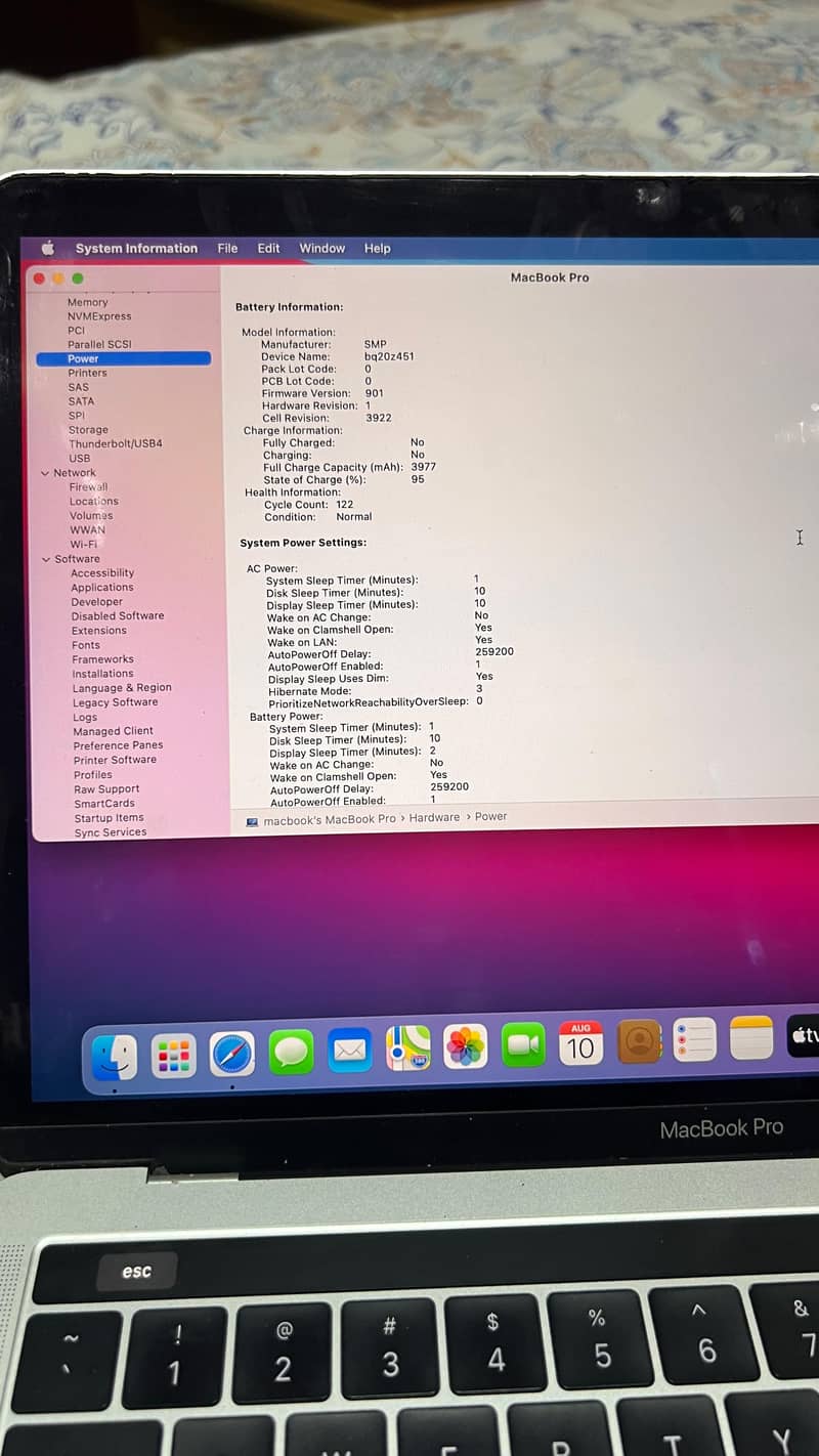 MacBook Pro 2017 13 inch thunderbolt 2