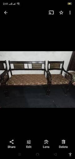 sofa chair set 4 seater