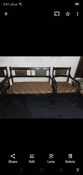 sofa chair set 4 seater 0