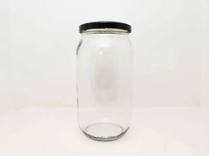 protein jar , Glass Bottles,Hexagon jar,Round jar,Square glass jar 10