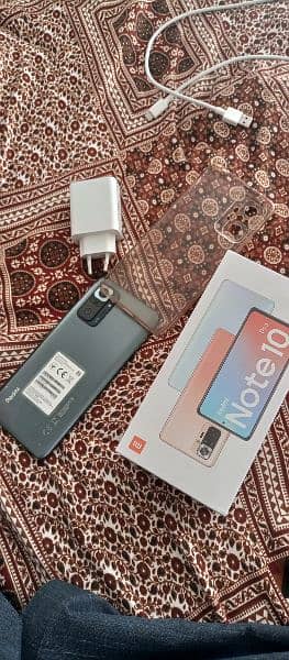 Redmi note 10 pro 10/10 lush condition with ful box charger everything 0