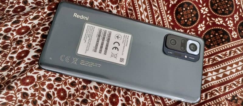 Redmi note 10 pro 10/10 lush condition with ful box charger everything 1