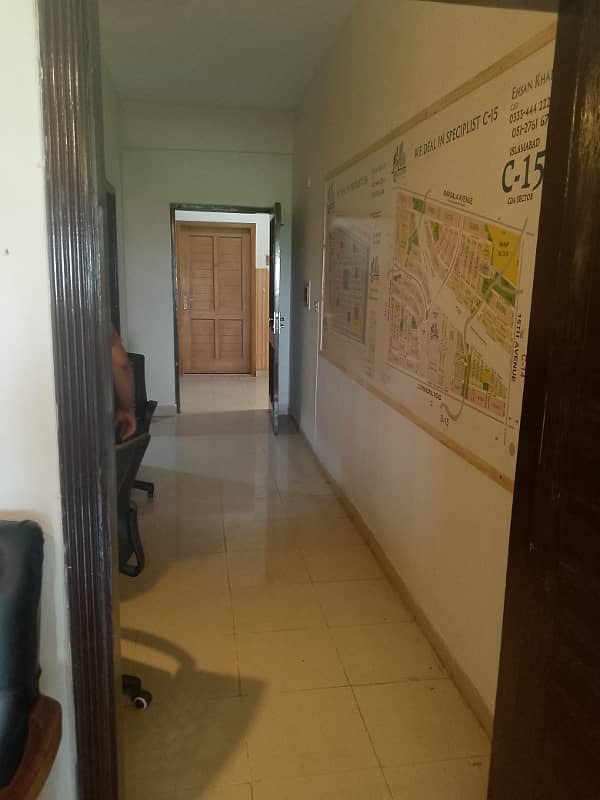 Unfurnished office for rent in G 11 markaz Al hameed mall 3rd floor very prime location 0