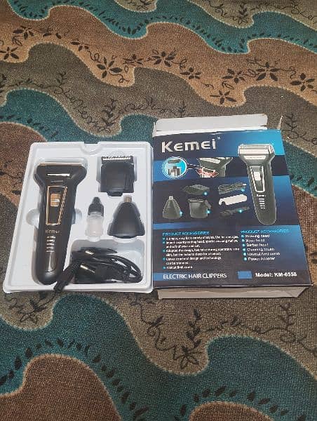 kemei 3 in 1 shaving machine lush condition 1