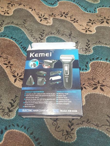 kemei 3 in 1 shaving machine lush condition 2