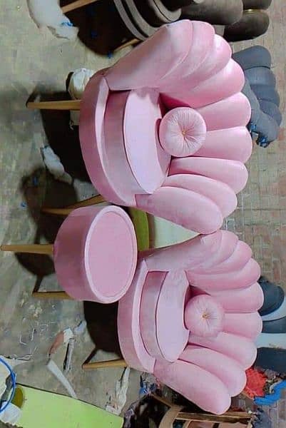 Flower chair set 1