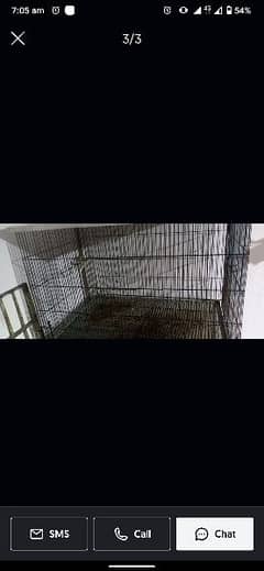 folding cage 2 feet x 1.5 feet and 2 feet height