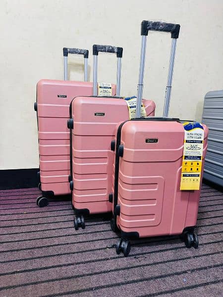 unbreakable fiber suitcase/traveling bag/luggage bag 2