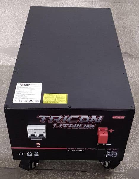 Lithium Tricon battery 48v-300ah available at low price 0