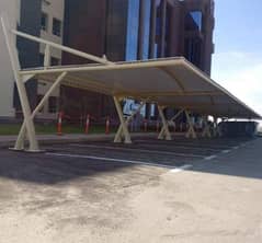 Canopy Shades | Wall Shades | Tensile Car Parking Structure |Pole Shed