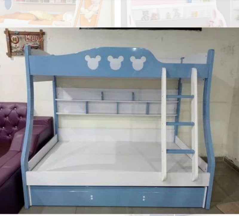 Bunk bed | Kid wooden bunker bed | kids bed | Double bed | Triple bed 7