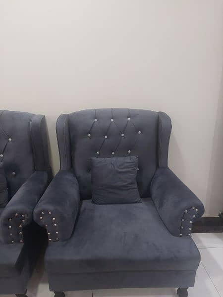 New 5 seater sofa set in good condition 2