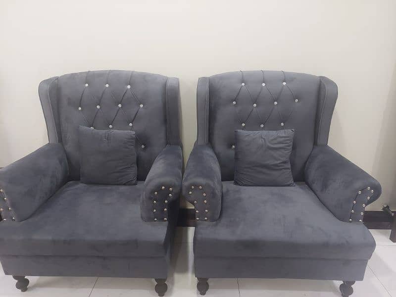 New 5 seater sofa set in good condition 3