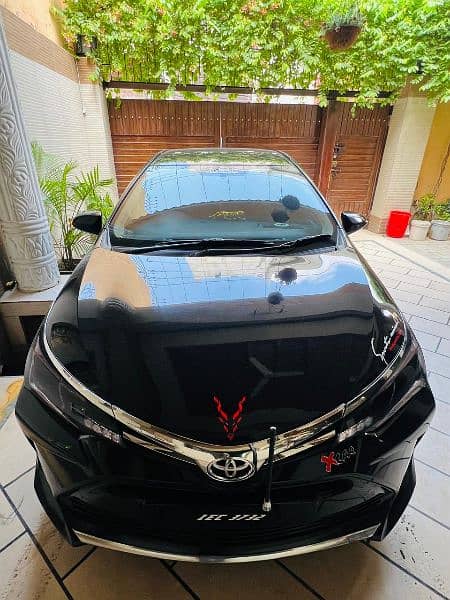 Toyota Corolla XLI 2017 Total Geniune  Attitude Black High Caliber Car 6