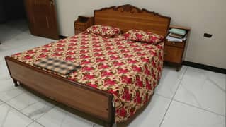 Low Price Wooden Bedset for Sale in Faisalabad 0