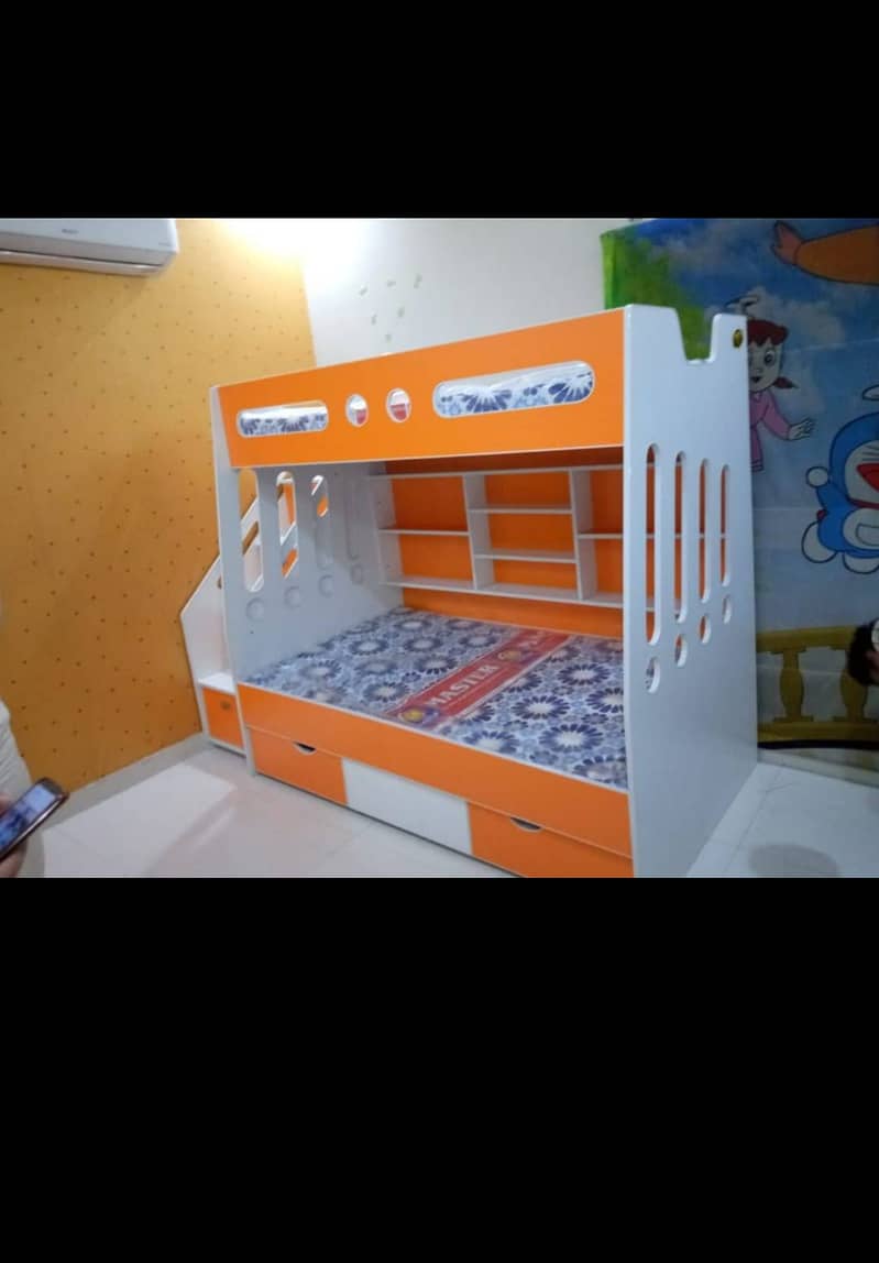 Bunk bed | kid complete room set | kids bed | Double bed | Triple be 1