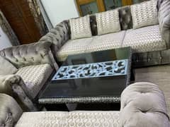 Sofa set / 6 Seater sofa / Dewan /Sofa with Cushions&table 0