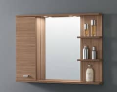 Bathroom Cabinet along with Mirror