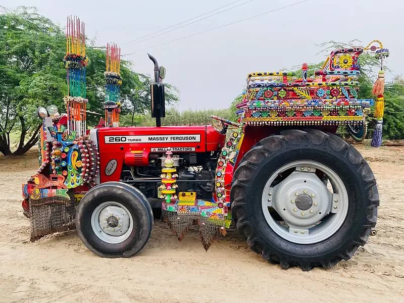 Massey Ferguson tractor 260 model 2022 14