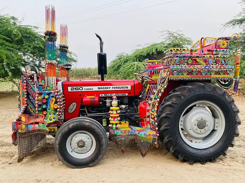 Massey Ferguson tractor 260 model 2022 1