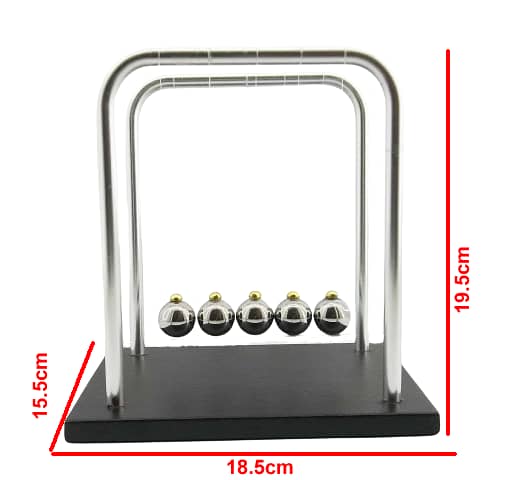 "Newton's Cradle Desk Toy – Perfect for Stress Relief & Office Decor!" 2